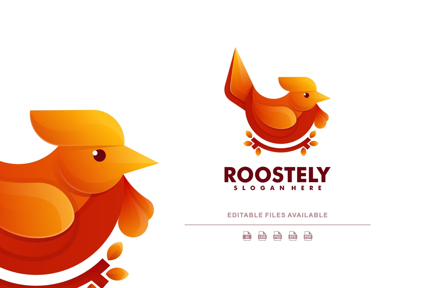 Rooster Colorful Logo cover image.