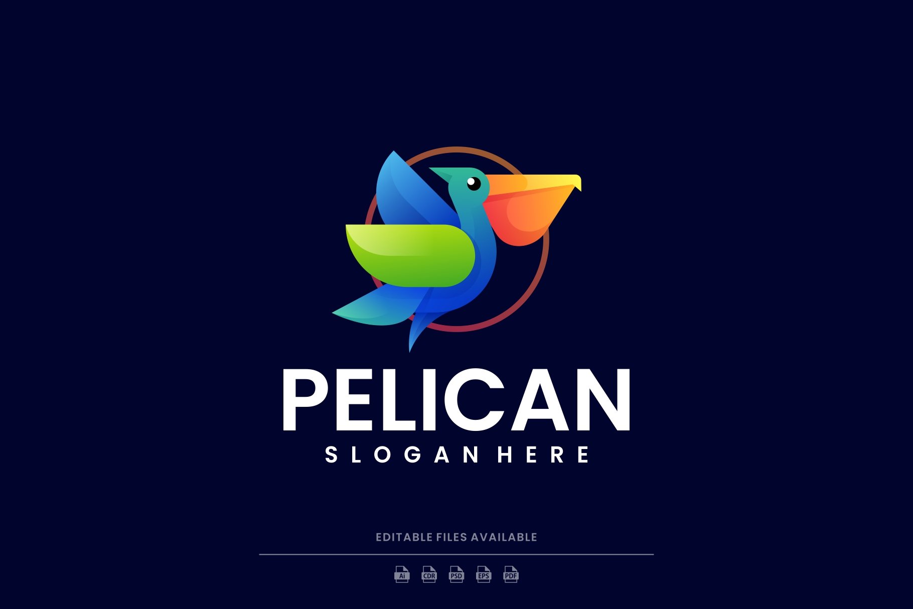 Pelican Colorful Logo cover image.