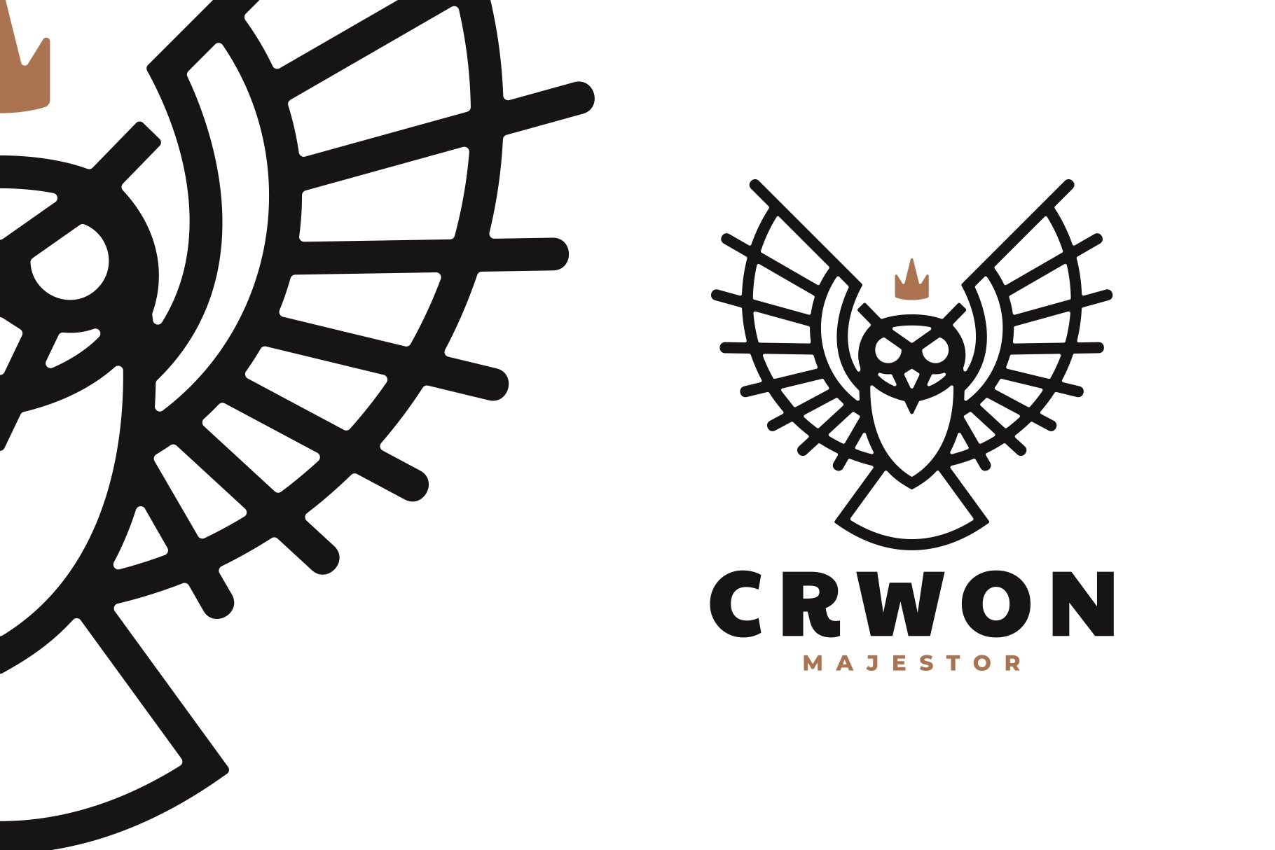 Owl Line Art Logo cover image.