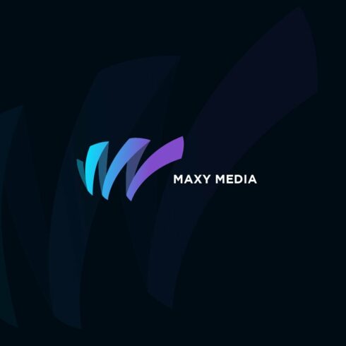 Maxy Media - Letter M Logo cover image.