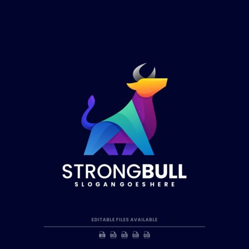 Strong Bull Colorful Logo cover image.