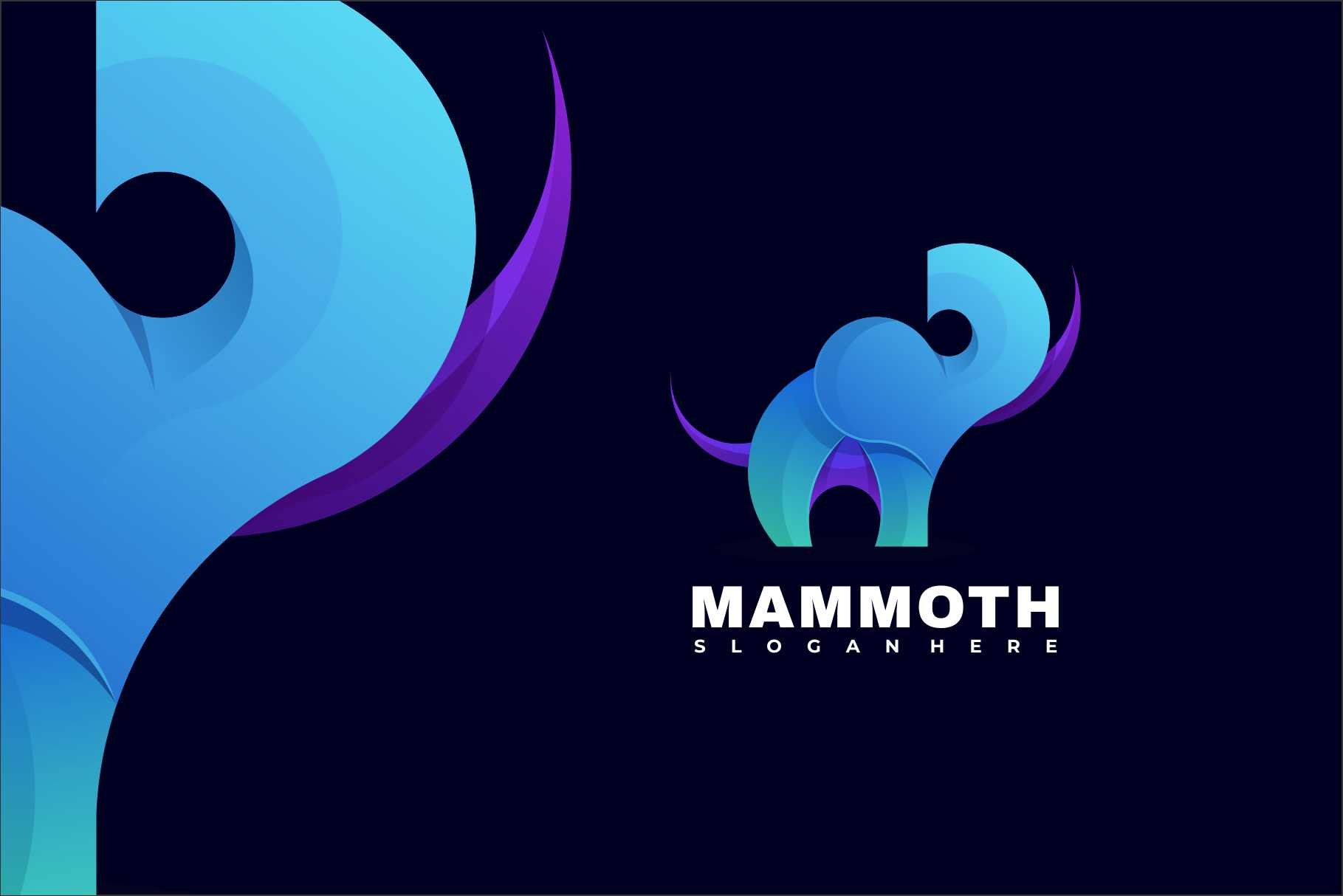 Mammoth Gradient Colorful Logo cover image.