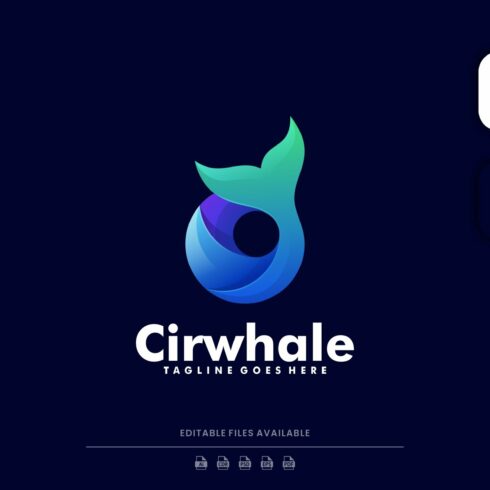 Circle Whale Dual Meaning Logo cover image.