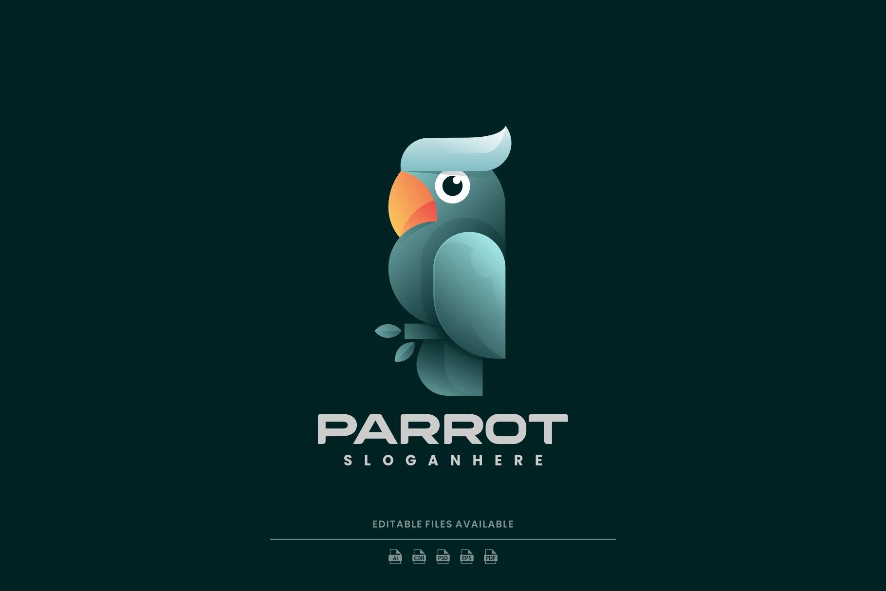 Parrot Gradient Logo cover image.