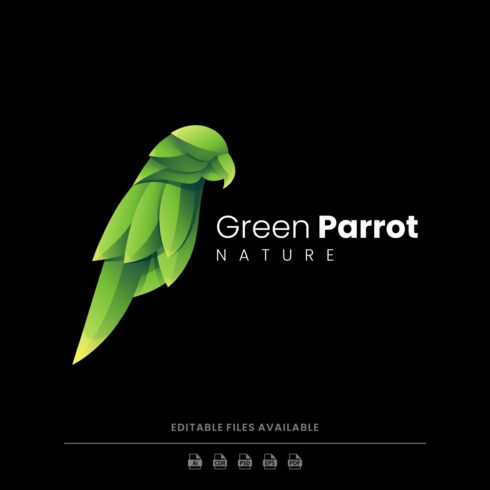 Green Parrot Gradient Logo cover image.
