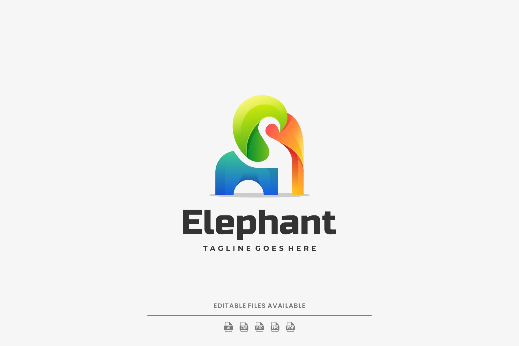 Elephant Gradient Logo cover image.