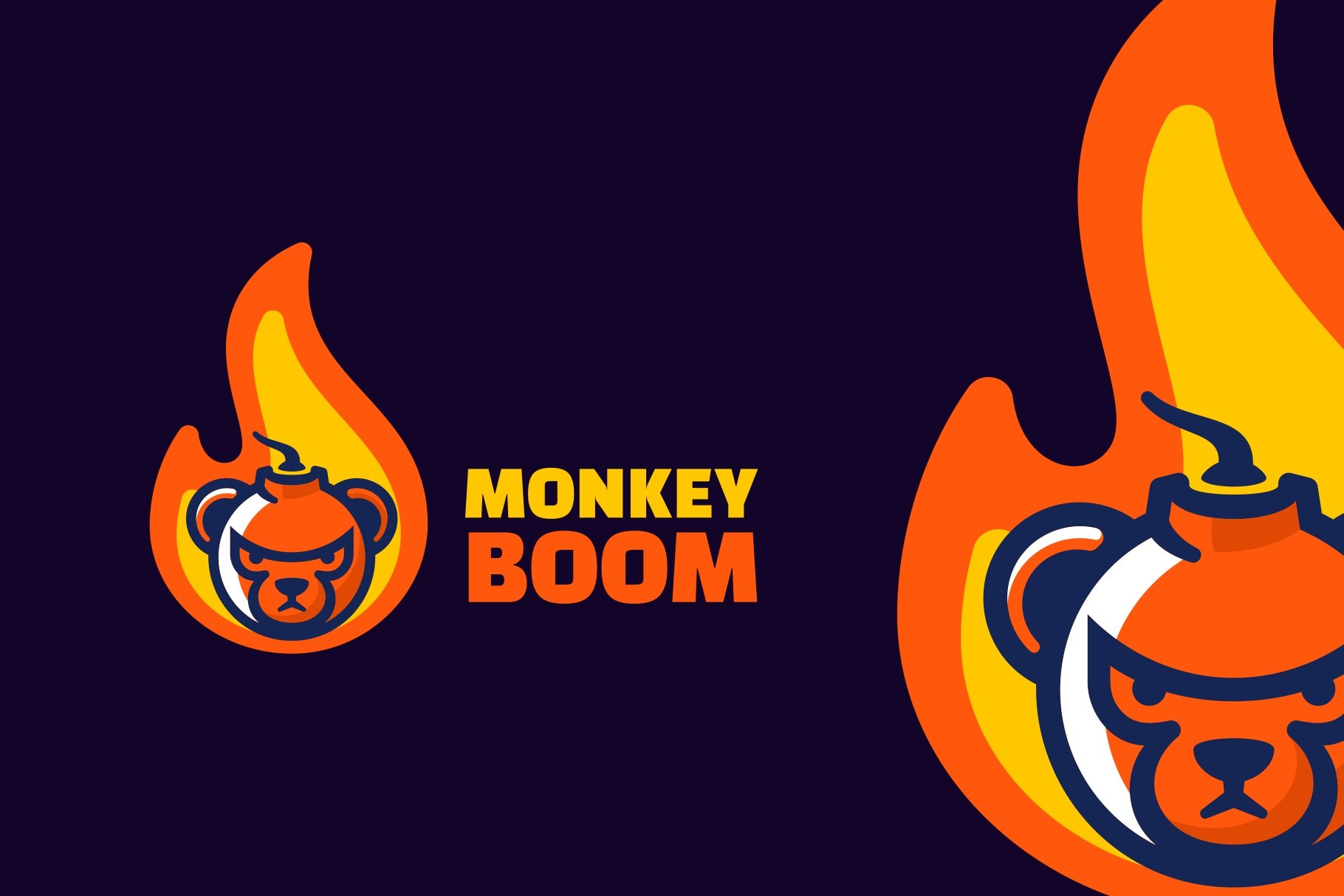 Monkey Cartoon Logo cover image.