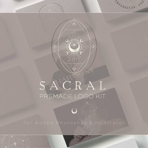 Sacral- Brand Kit cover image.