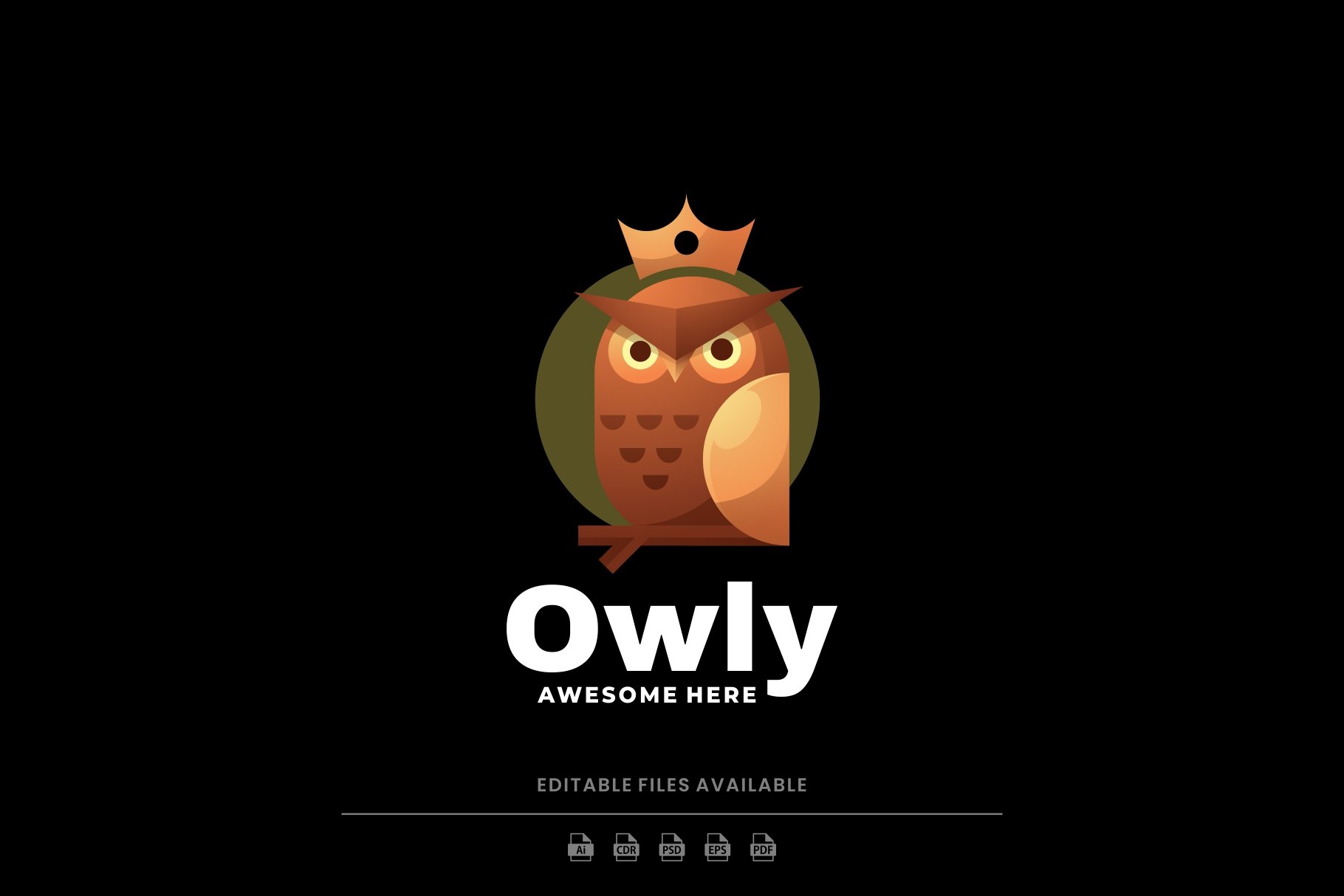 Owl Gradient Logo cover image.