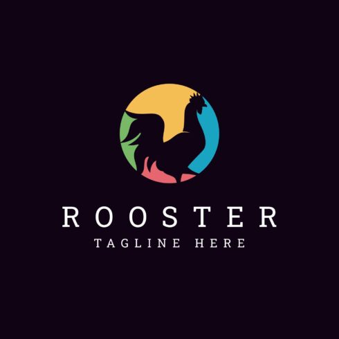 Chicken Rooster Silhouette Logo cover image.