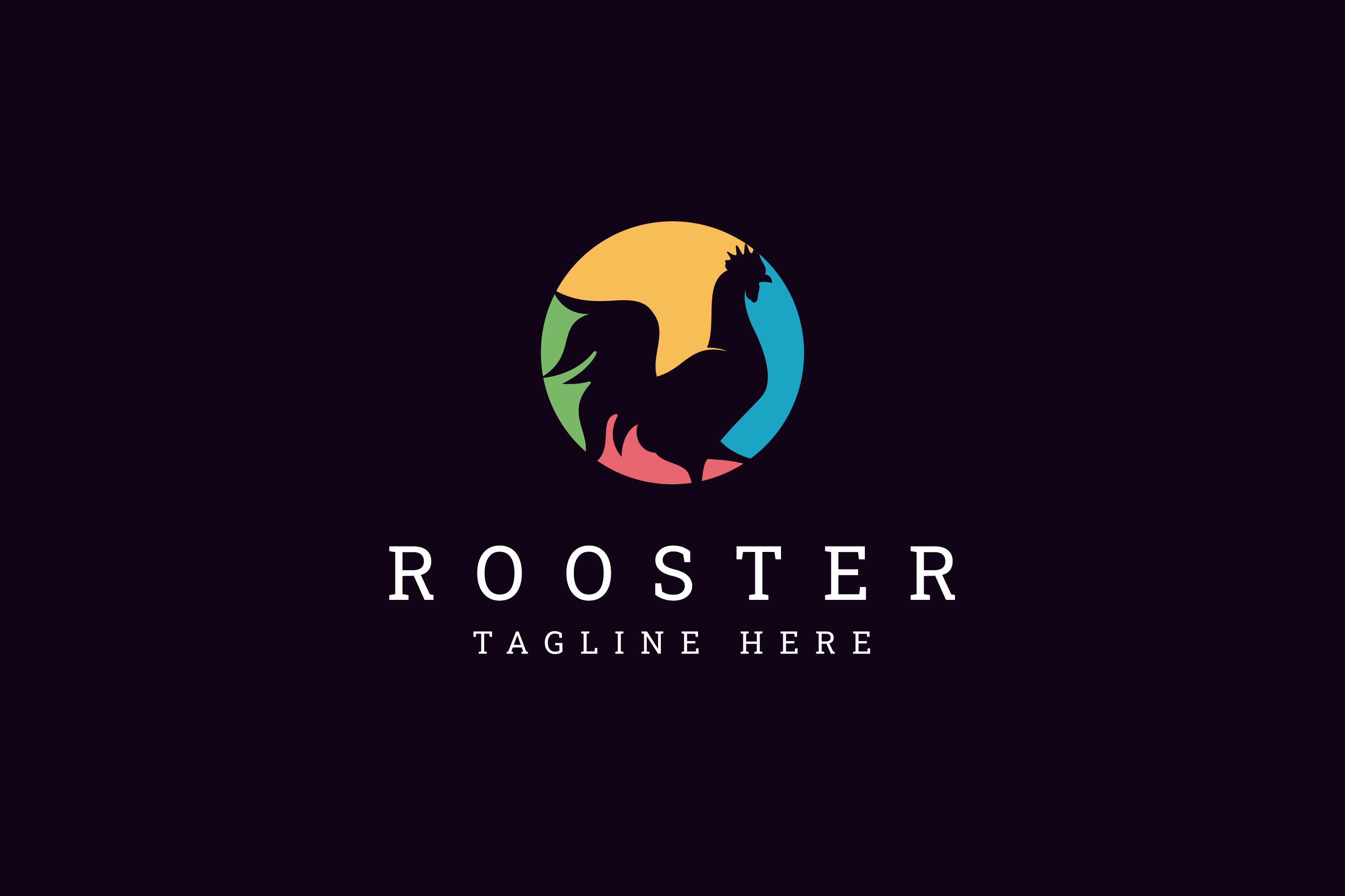 Chicken Rooster Silhouette Logo cover image.