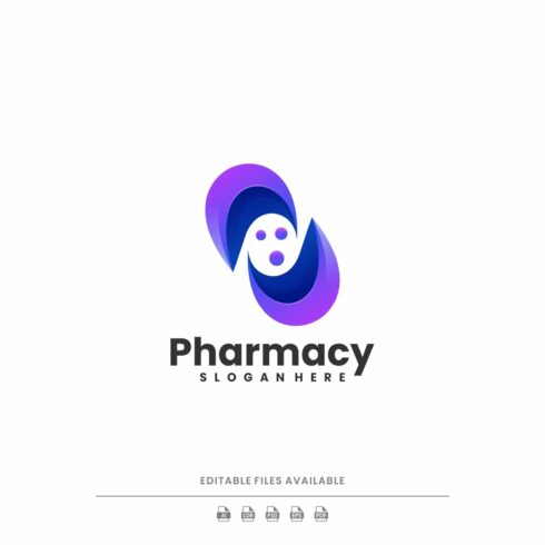 Pharmacy Colorful Logo cover image.