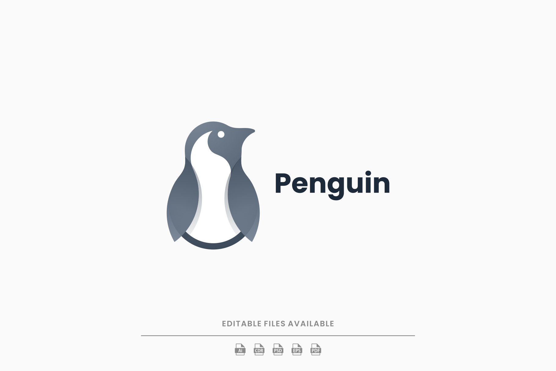 Penguin Gradient Logo cover image.