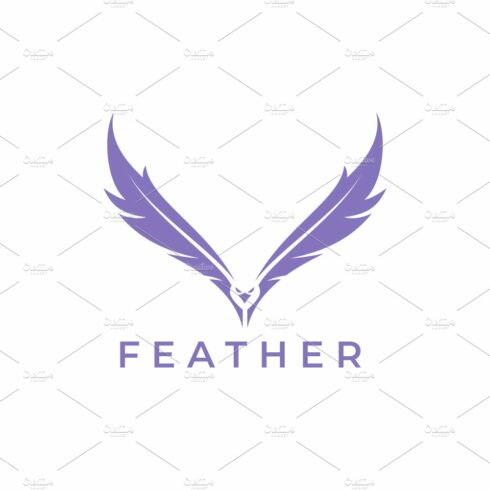 Flying Falcon Logo Design cover image.