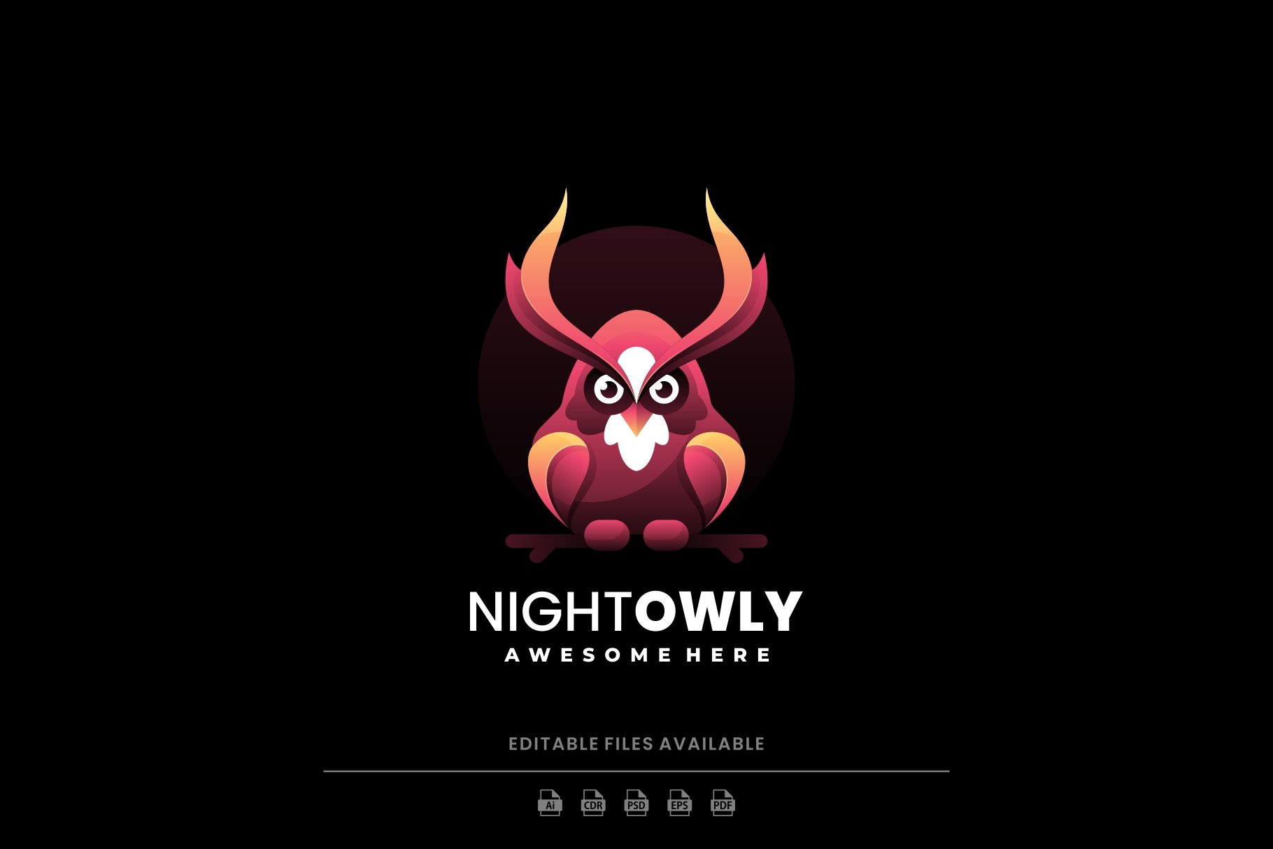 Night Owl Gradient Logo cover image.