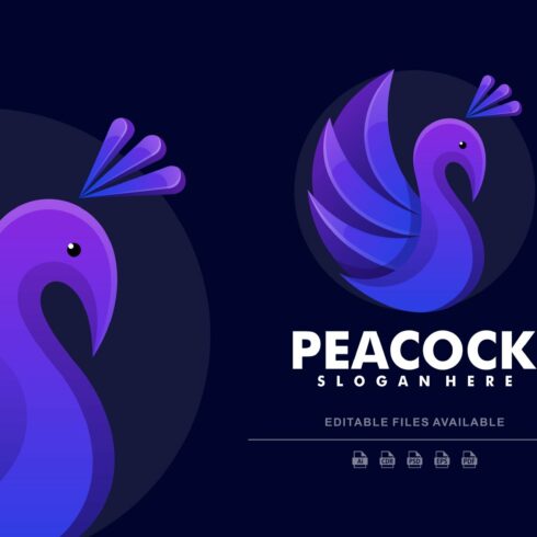 Peacock Gradient Logo cover image.