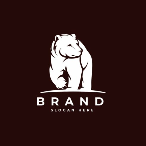 Polar Bear Simple Mascot Logo cover image.