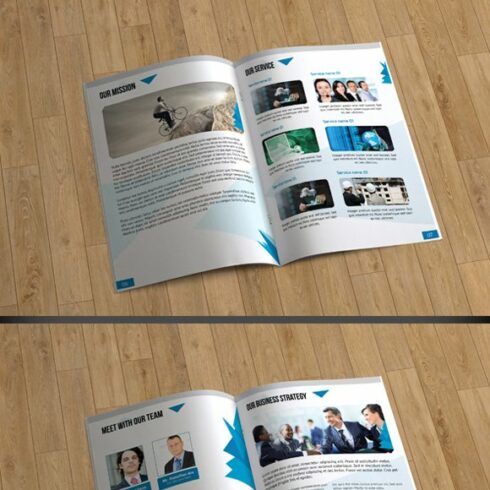 InDesign Business Brochure - V27 cover image.