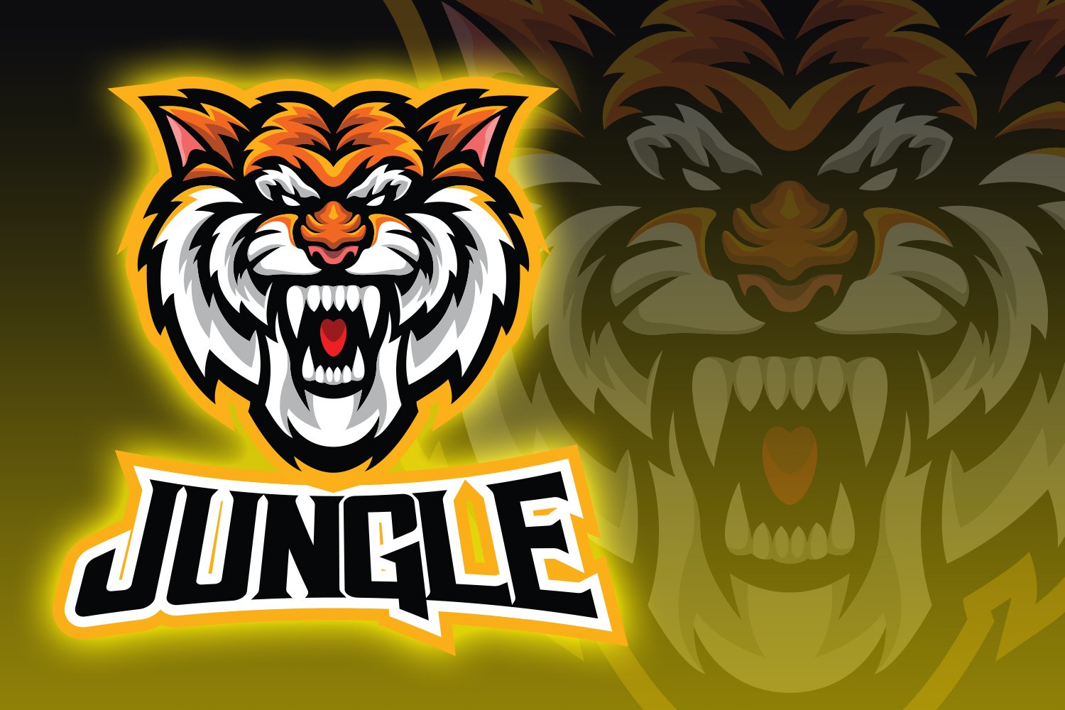 Angry Tiger Esport Logo cover image.