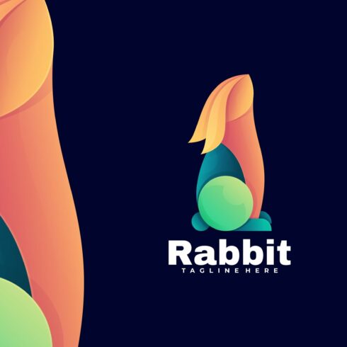 Rabbit Gradient Colorful Logo cover image.