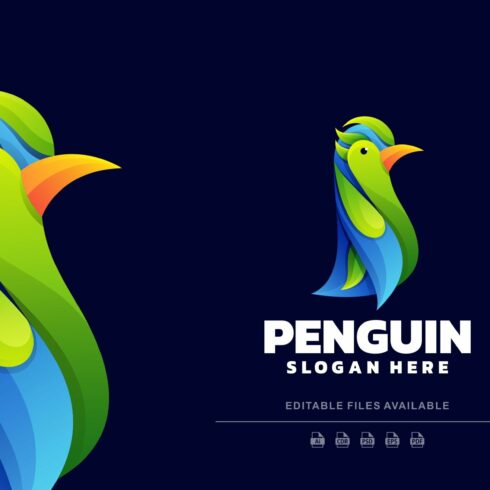 Penguin Gradient Logo cover image.