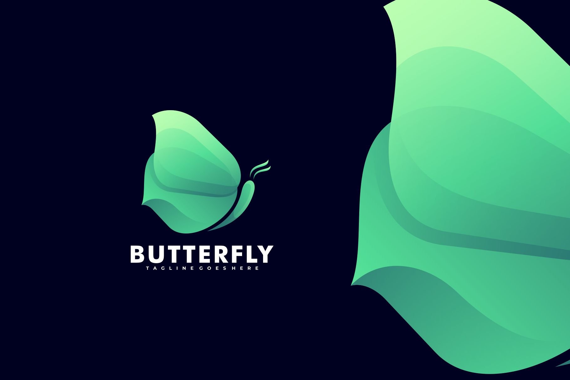 Butterfly Gradient Logo cover image.