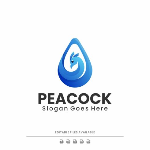 Peacock Gradient Logo cover image.