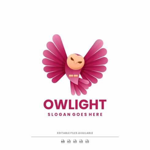 Owl Light Gradient Logo cover image.