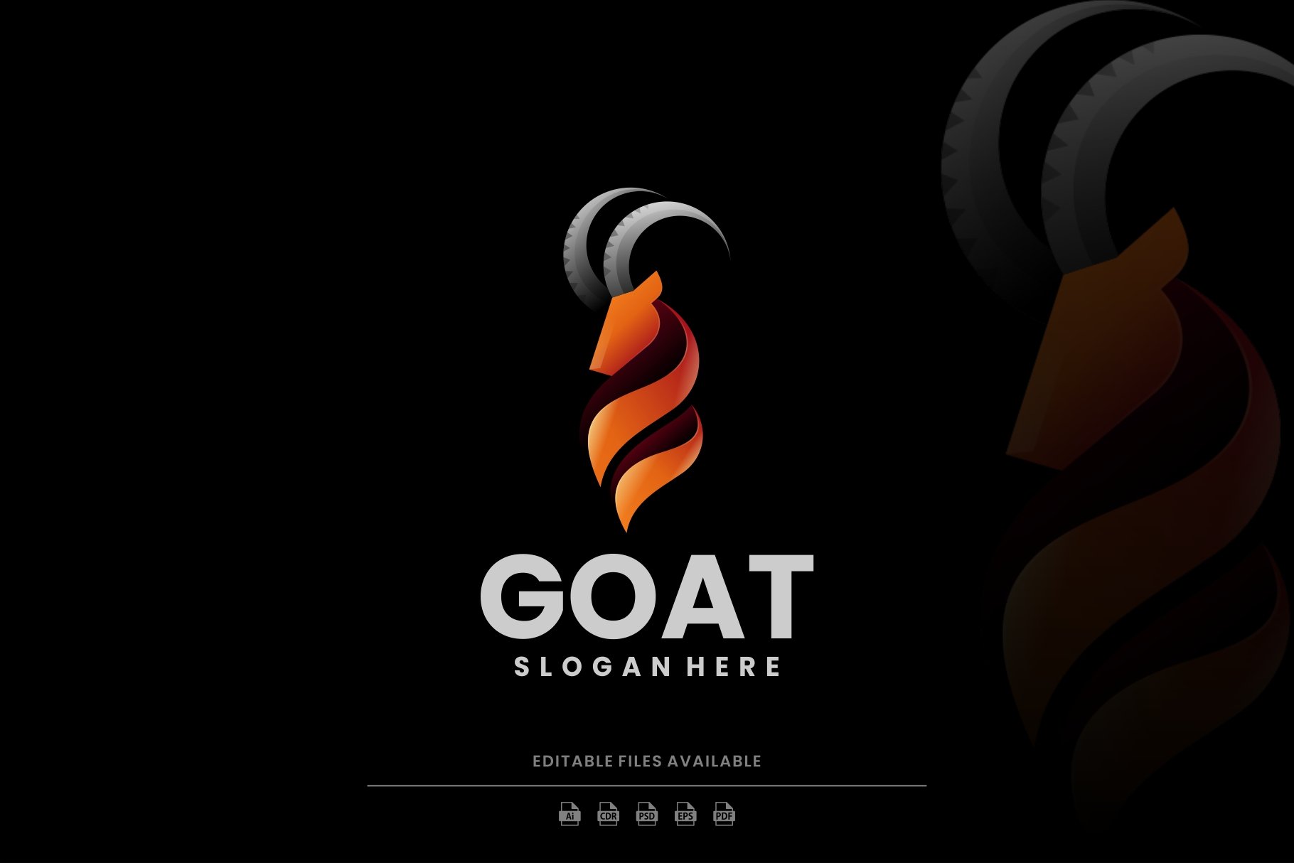 Goat Gradient Logo cover image.