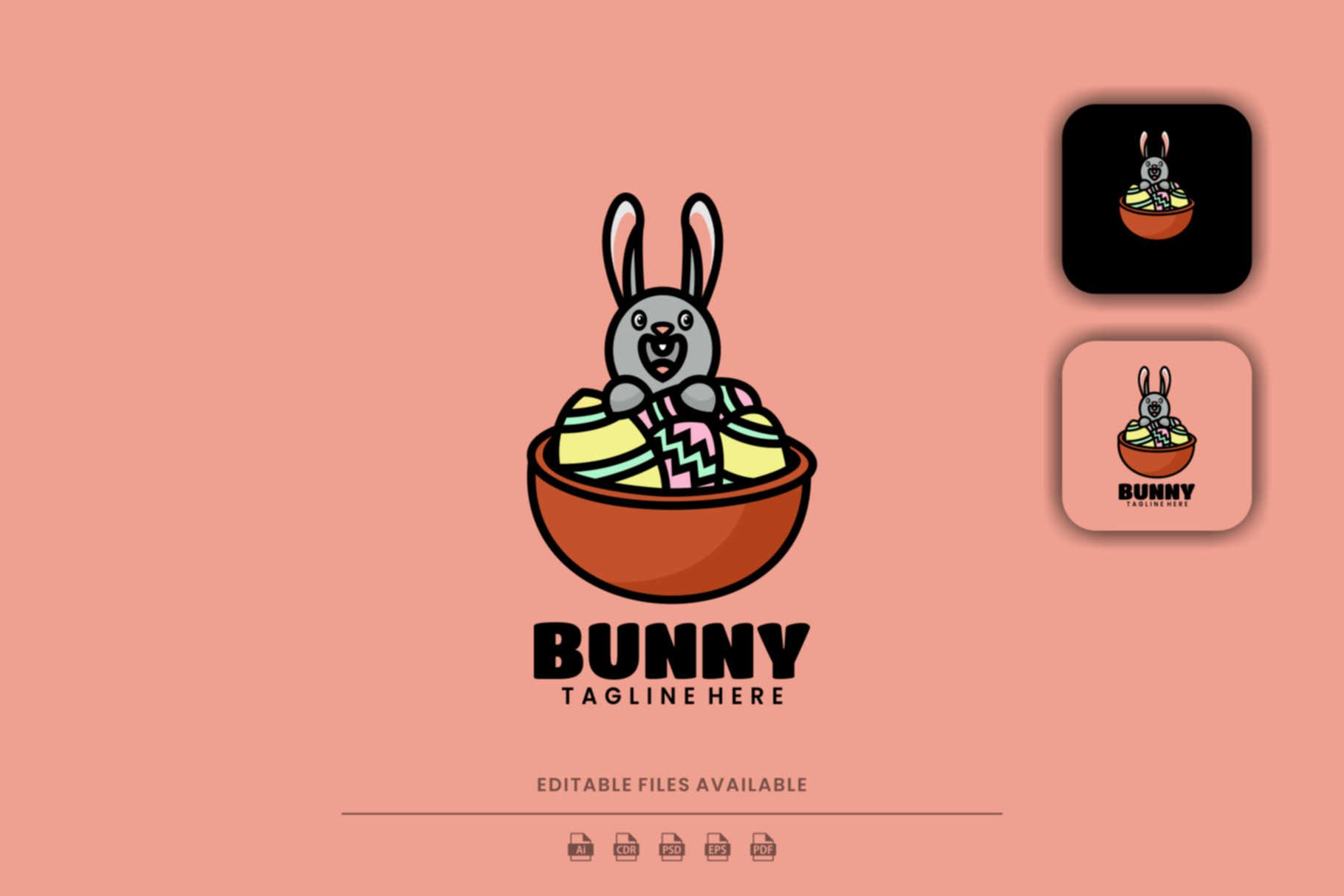 Bunny Cartoon Logo cover image.