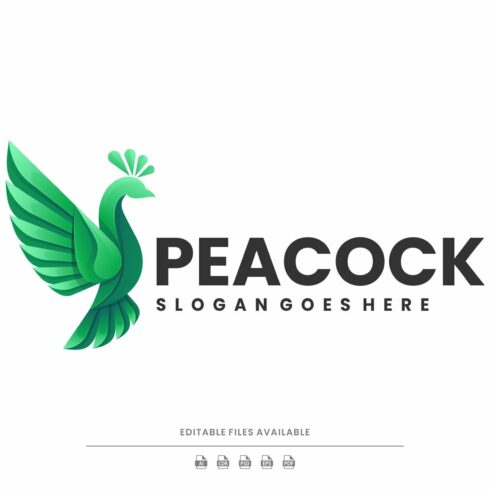 Peacock Gradient Logo cover image.