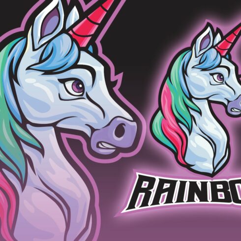 Unicorn Esport Logo cover image.
