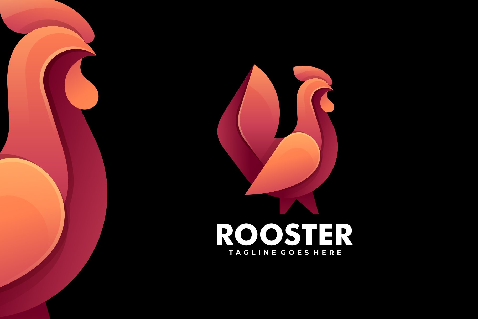 Rooster Gradient Logo cover image.