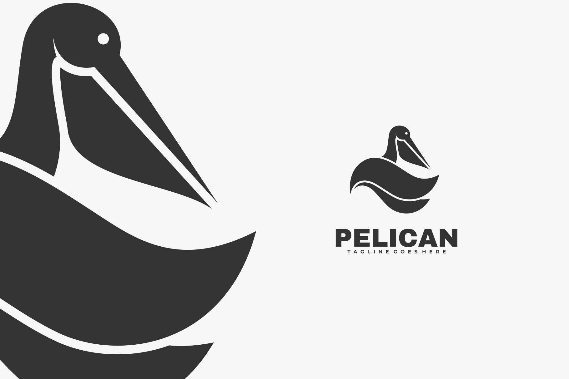 Pelican Silhouette Logo cover image.