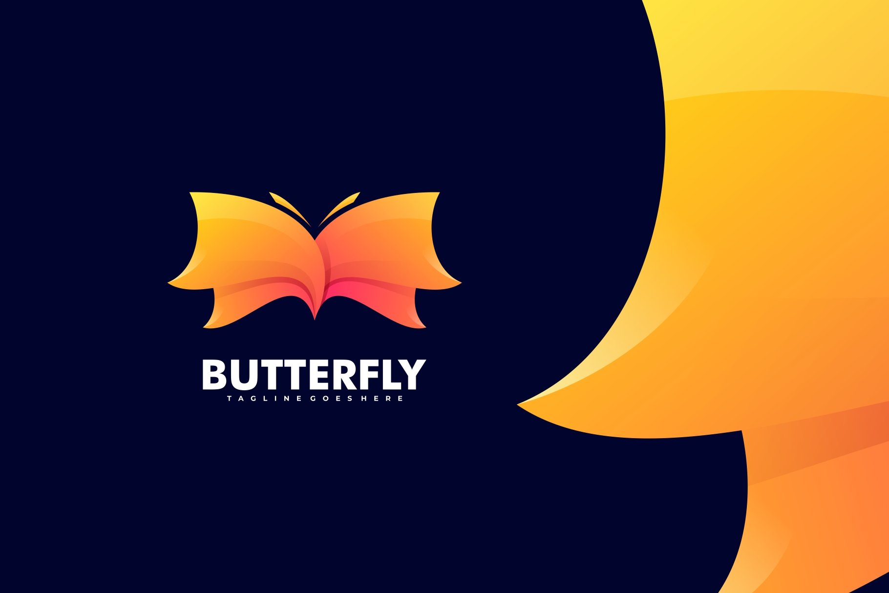 Butterfly Gradient Logo cover image.