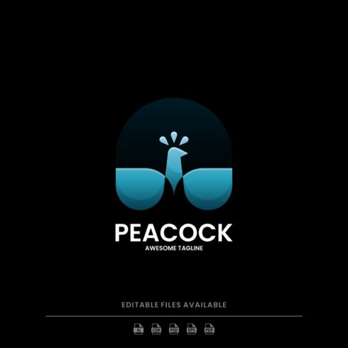 Peacock Gradient Logo cover image.