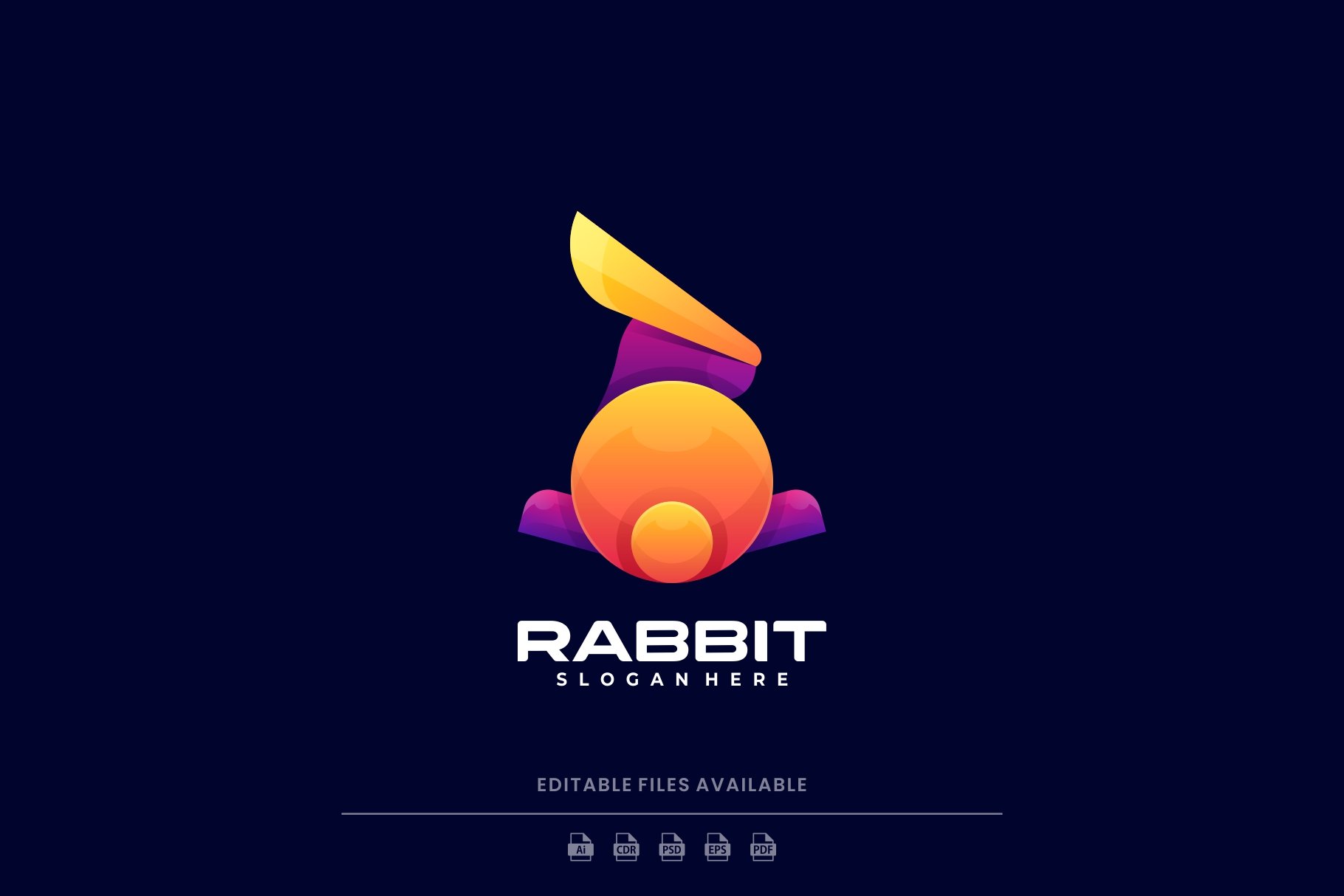 Rabbit Gradient Logo cover image.