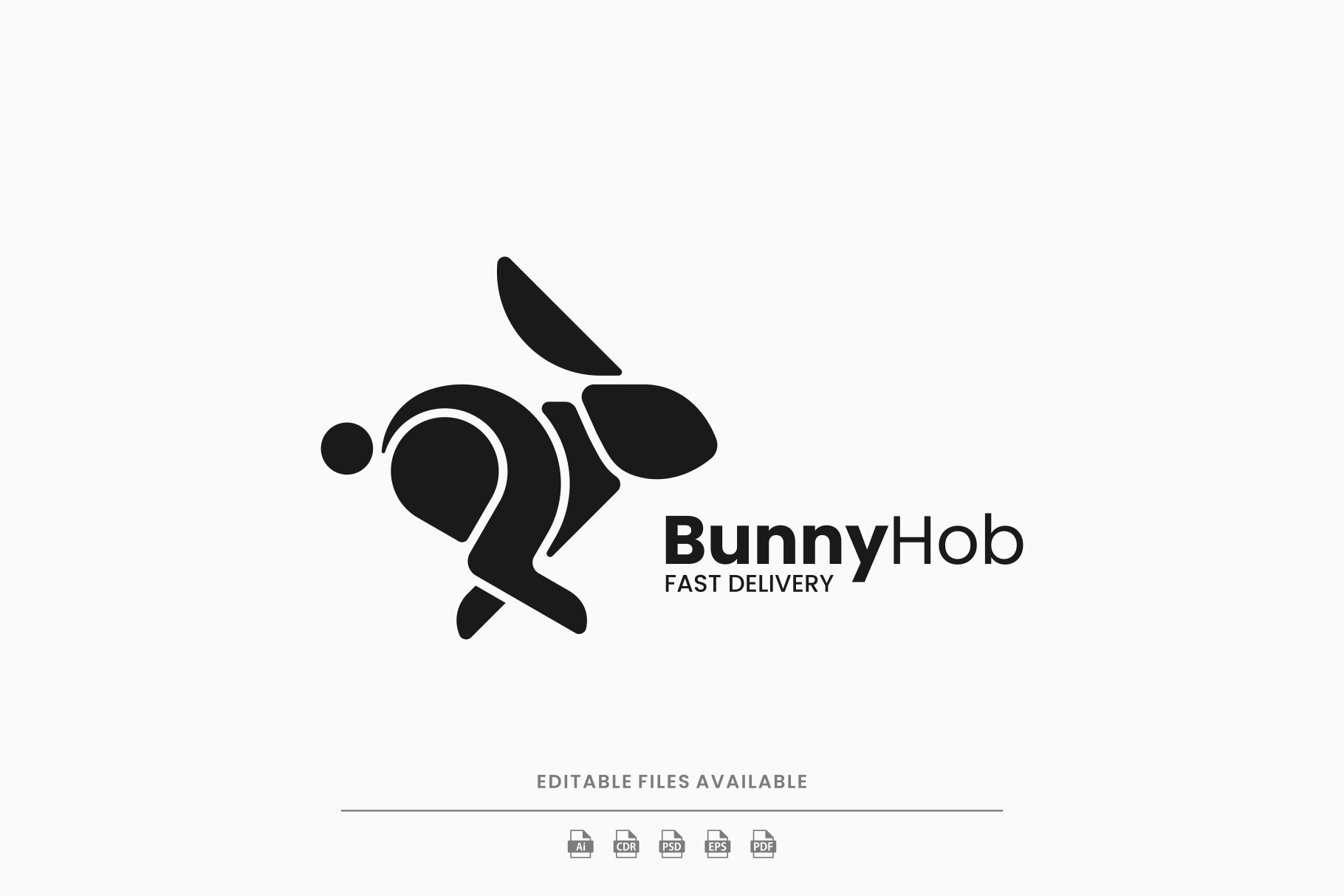 Bunny Silhouette Logo cover image.