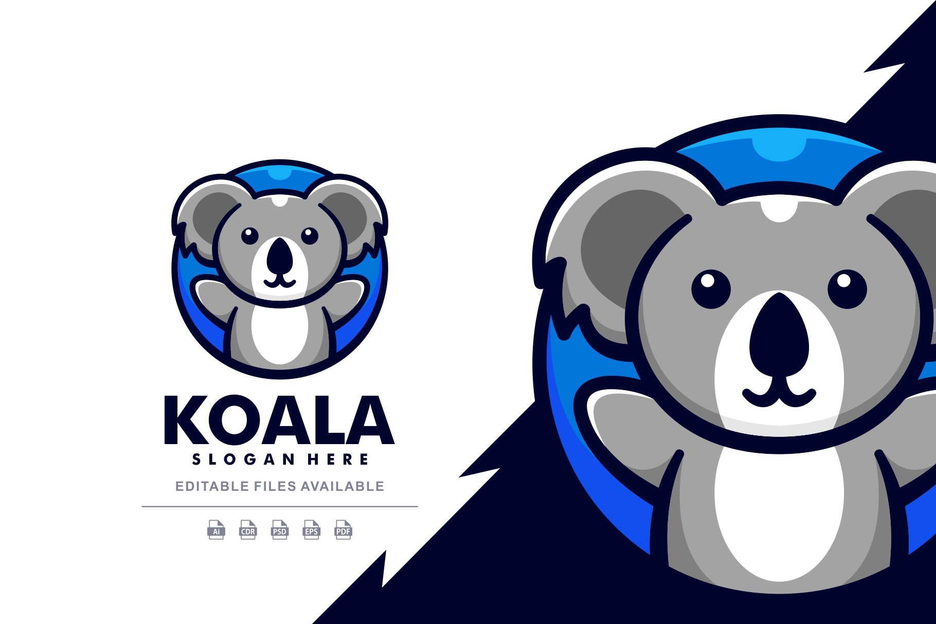 Koala Mascot Logo cover image.