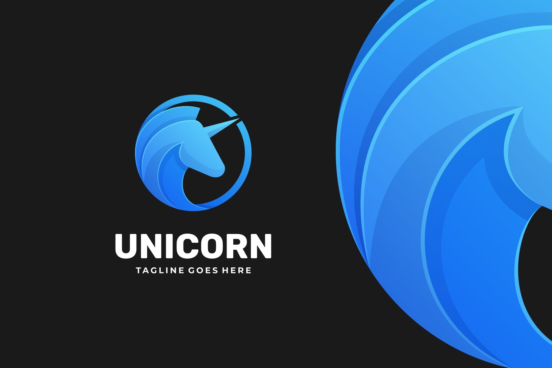 Unicorn Gradient Logo cover image.