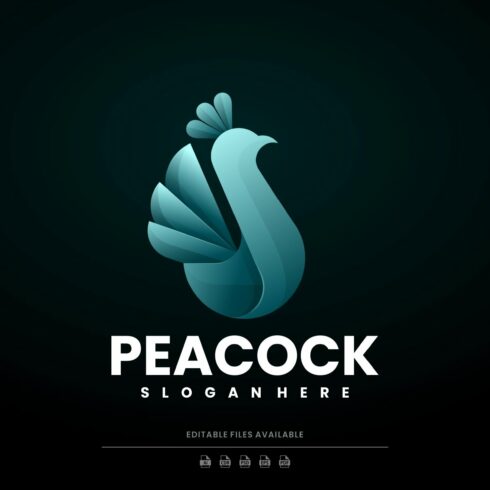 Peacock Gradient Logo cover image.