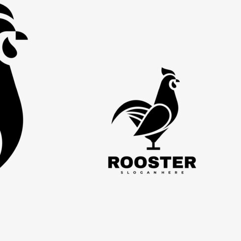 Rooster Silhouette Logo cover image.