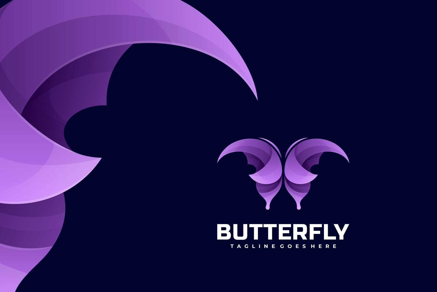 Butterfly Gradient Logo cover image.