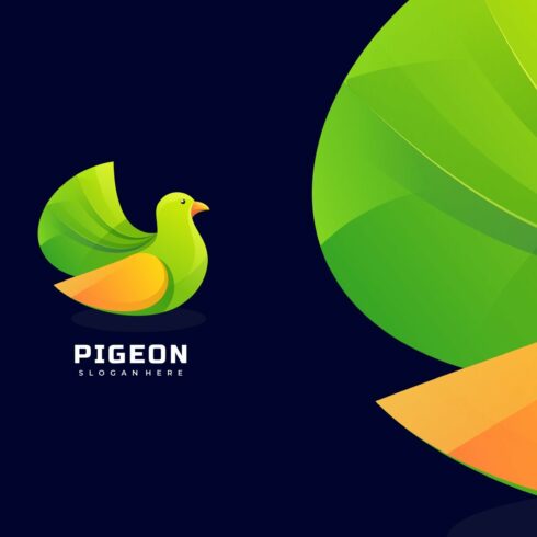 Bird Gradient Colorful Logo cover image.