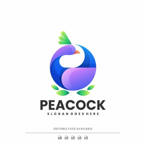 Peacock Colorful Logo cover image.