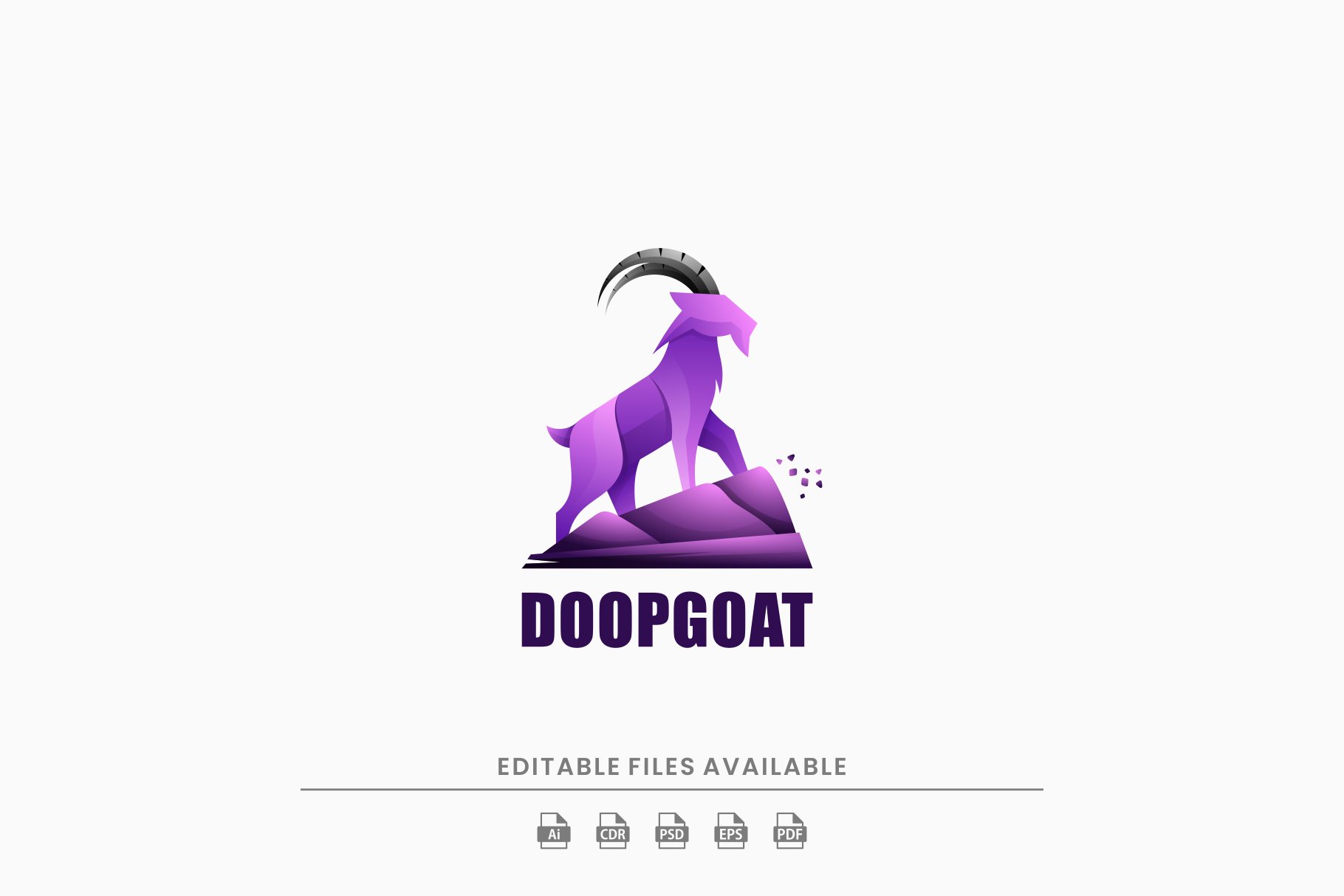 Goat Gradient Logo cover image.