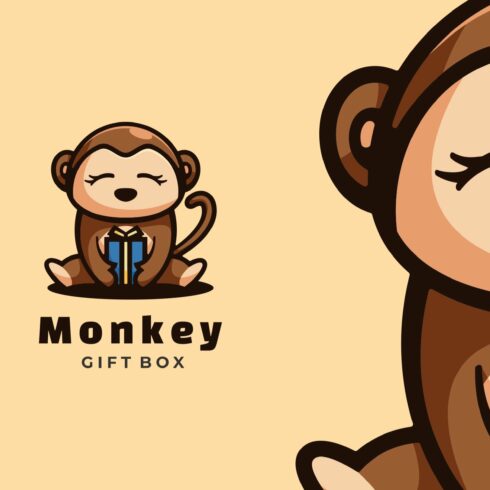 Monkey Cartoon Logo cover image.