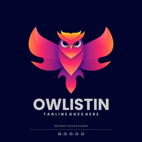 Owl Gradient Logo cover image.