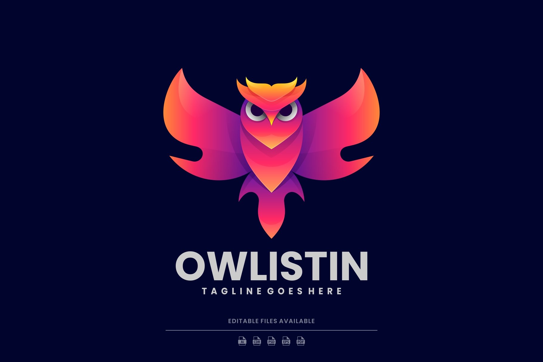 Owl Gradient Logo cover image.