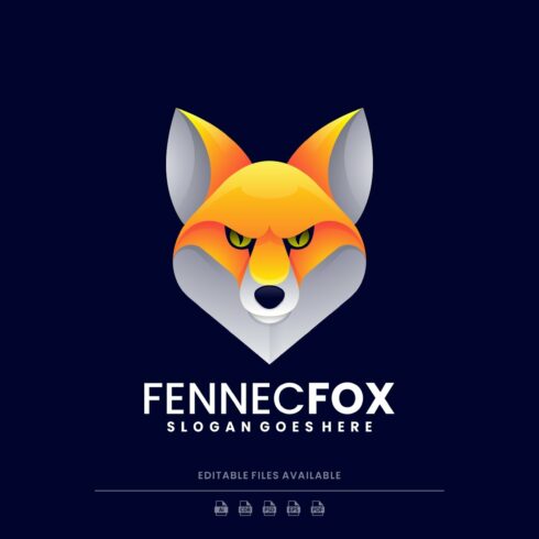 Fennec Fox Colorful Logo cover image.
